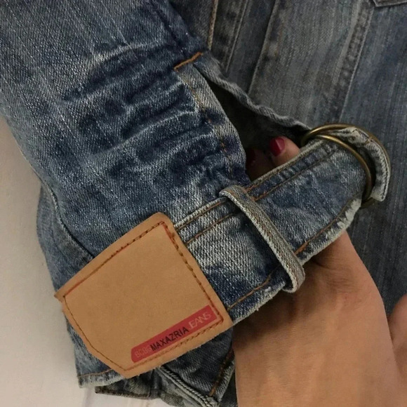 BCBGMaxZaria jean jacket size xs - Picture 5 of 5